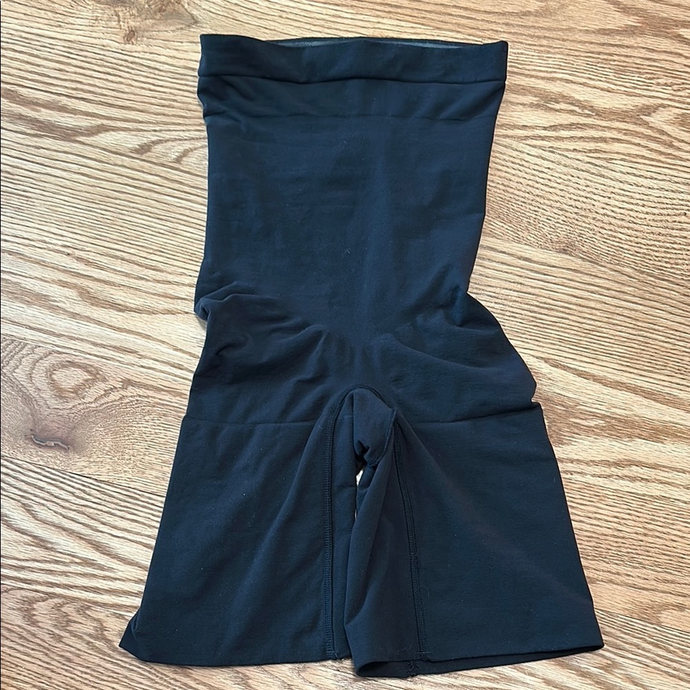 SPANX Shape-wear Black High-Waisted Biker Shorts